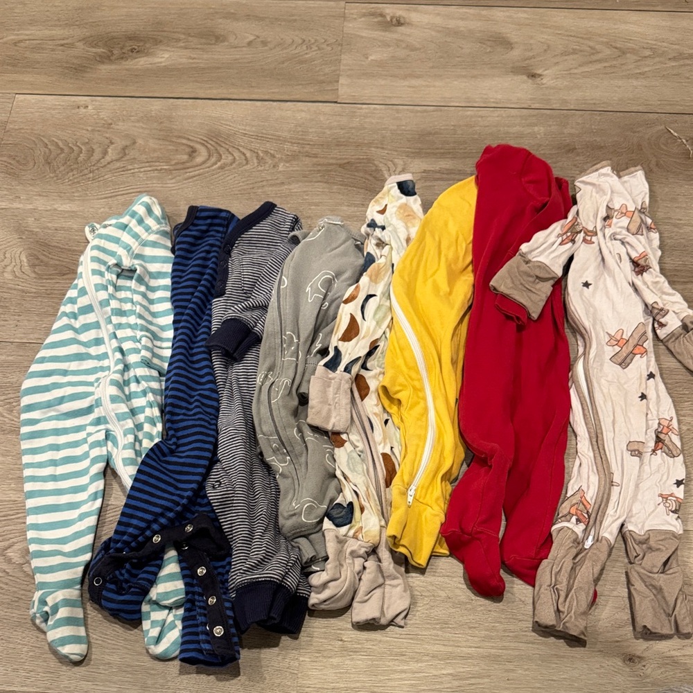 Little Sleepies Kids Pajamas Footies - Stripes and Patterns